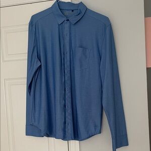 Stylish Blue Button Down Shirt for Men